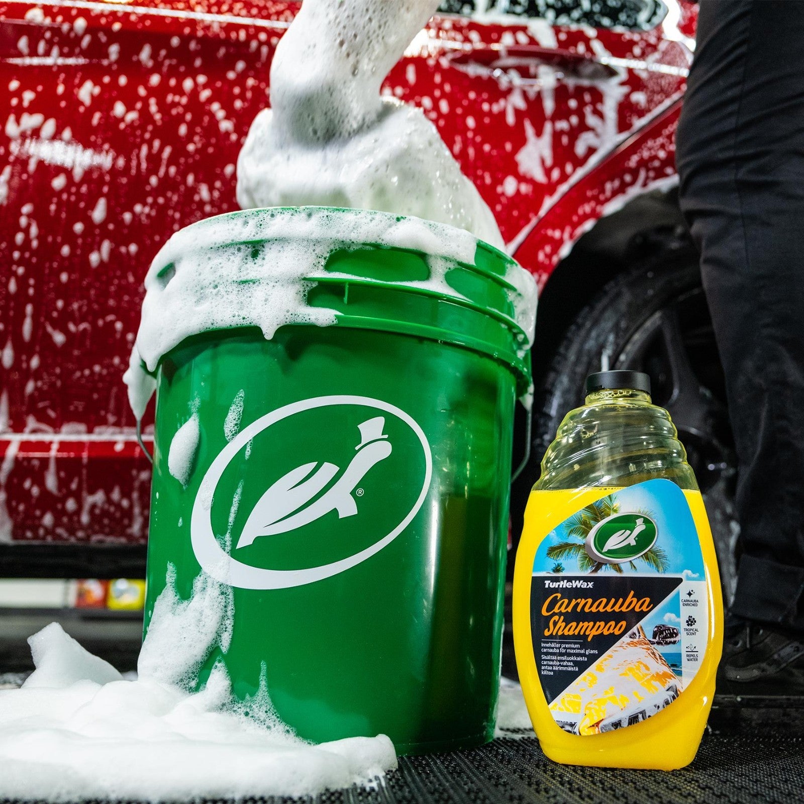 Turtle Wax 53597 Carnauba Wash & Wax 1.42Ltr