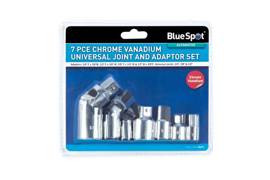 ADAPTOR Set 1/4 3/8 1/2 Dr Step Up Down Universal Wobbly Socket Adapters 02076