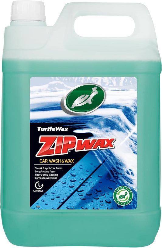 Turtle Wax Zip Wax Car Wash & Wax 5 litre