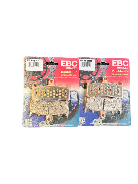 EBC Sintered FRONT Disc Brake Pads (2 Sets) Fits SUZUKI GSX1400 (2001 to 2007)