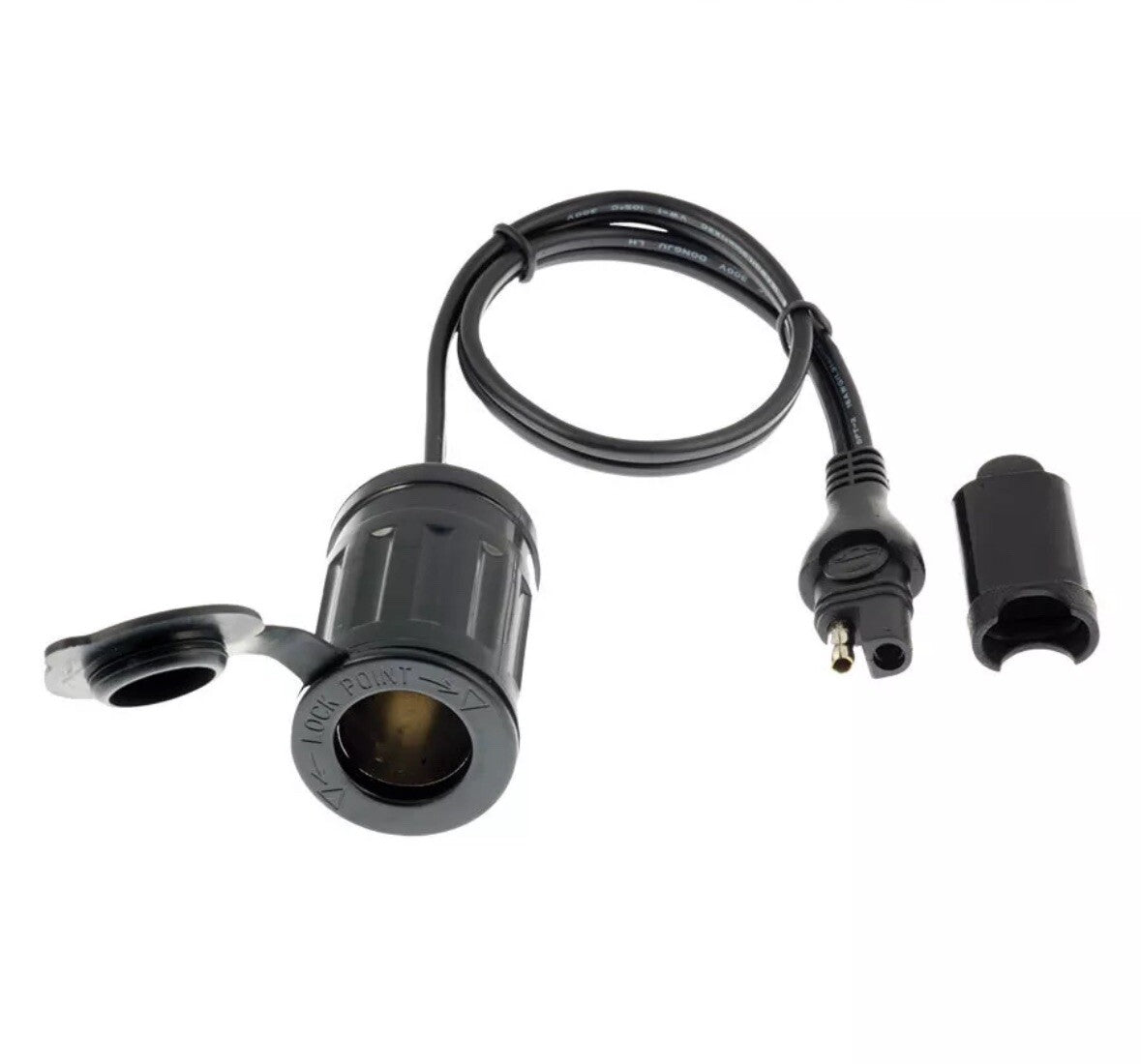 Optimate / Accumate SAE76 (6) 12V Genuine SAE Cigarette Lighter Socket Lead O6