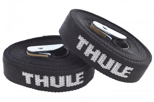 Thule Black Secure Load Strap 2-pack - 275 cm Length - 300kg Tension Strength