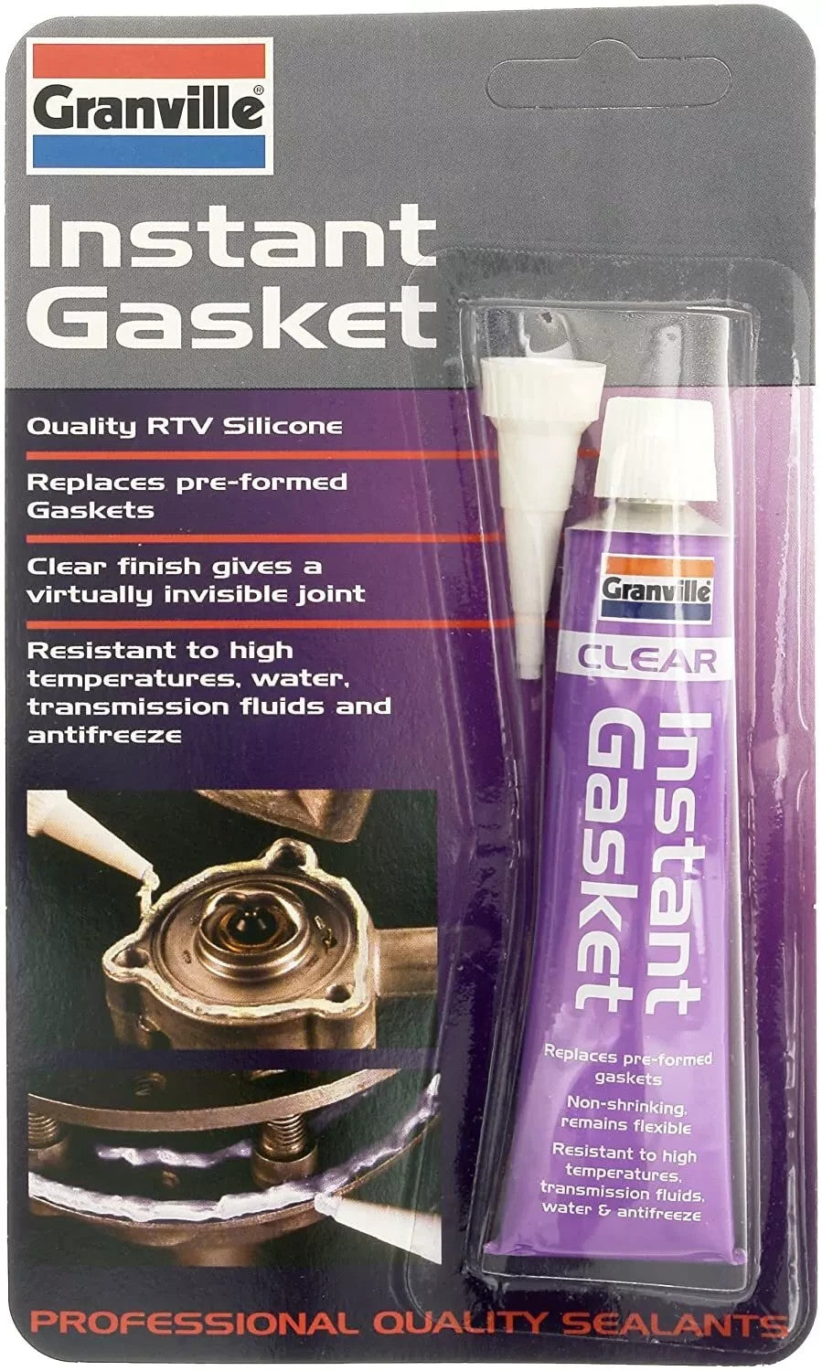 Granville Clear Instant Gasket 40g 0233