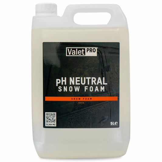 Auto Shampoo, For Lance and Pump Sprayer  Valet PRO pH Neutral Snow Foam 5L
