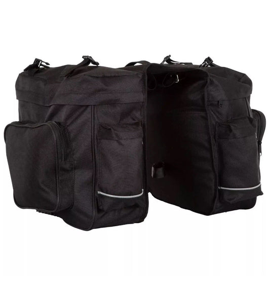 Triple Pannier Bag 18L ETC Bike Bicycle touring Hybrid Camping Tour Trekking