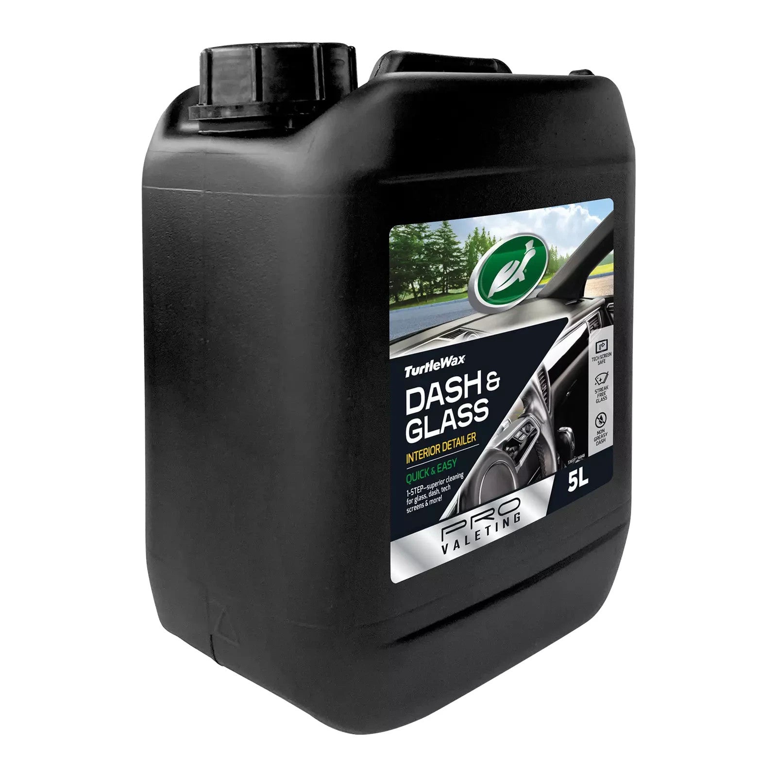 Turtle Wax Dash & Glass Interior Pro Valeting Car Care 5ltr
