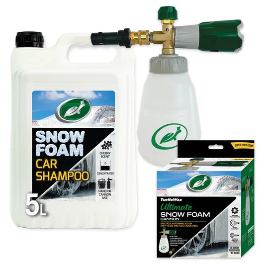 Turtle Wax Ultimate Snow Foam Cannon Kit Car Shampoo