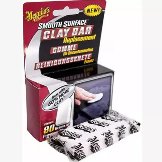 Meguiars® Smooth Surface™ Clay Bar Replacement G1001EU, 80 g Can, 1/Pack