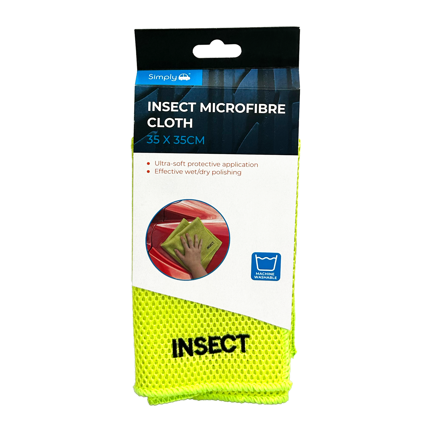 simply insect microfiber cloth cle086