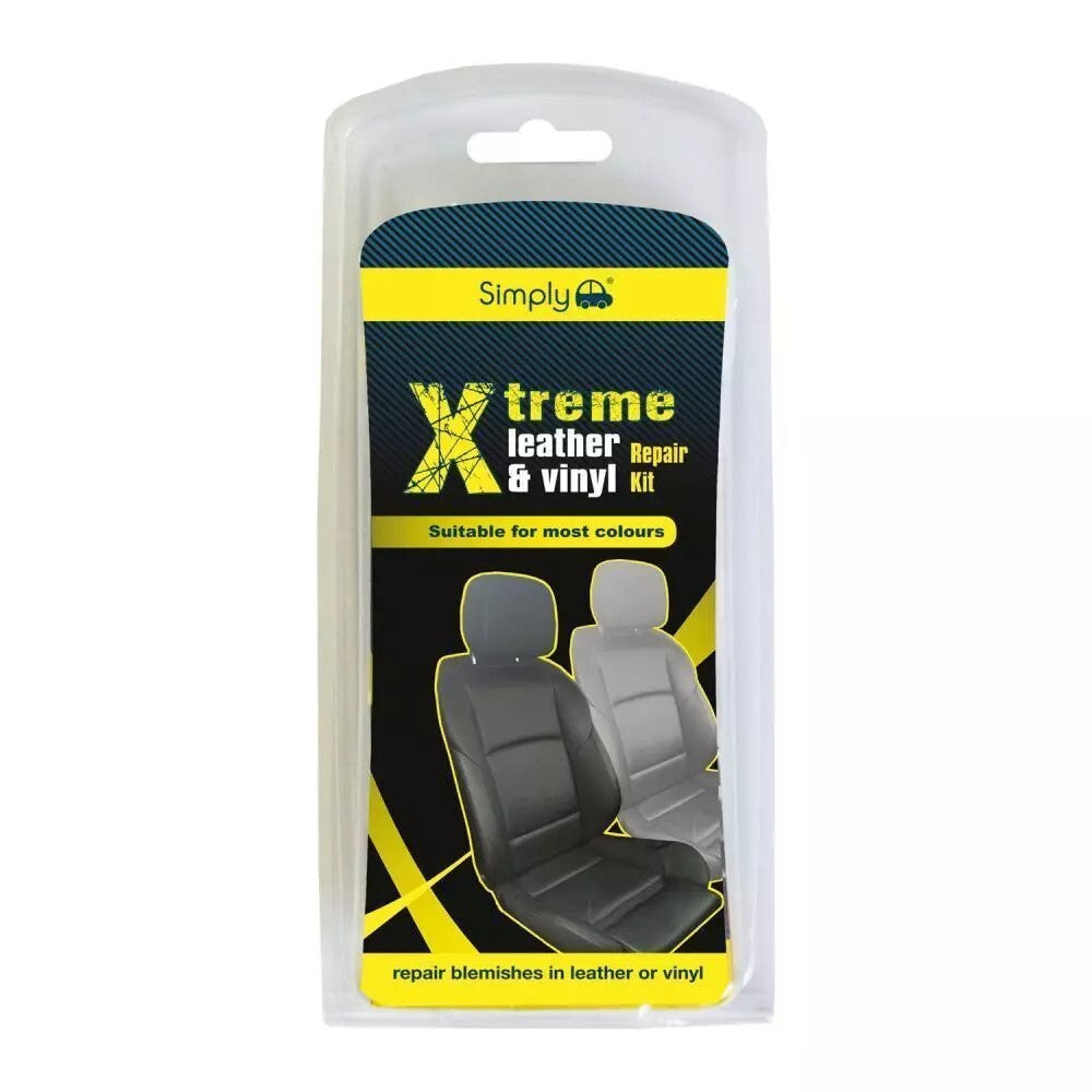 Car Leather Vinyl Repair Kit Interior Seat Fix Restore Tear Scuff Colour Damage