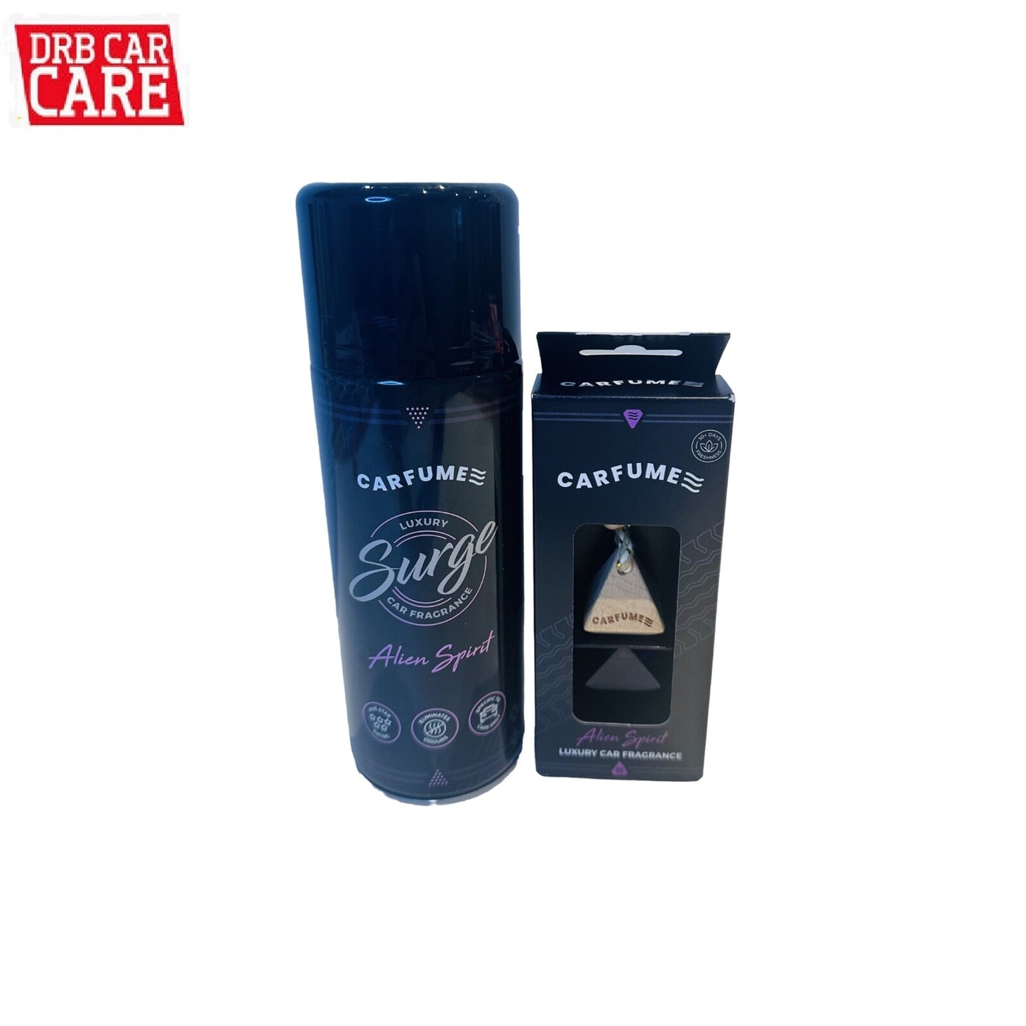 Double Pack Carfume Car Air Freshener Freshner Fragrance Scent - Alien Spirit