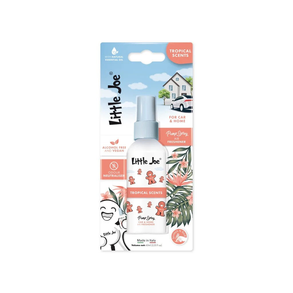 Little Joe Pump Spray Car  Air Freshener 60ml, Luxury Car and Home Fragrance