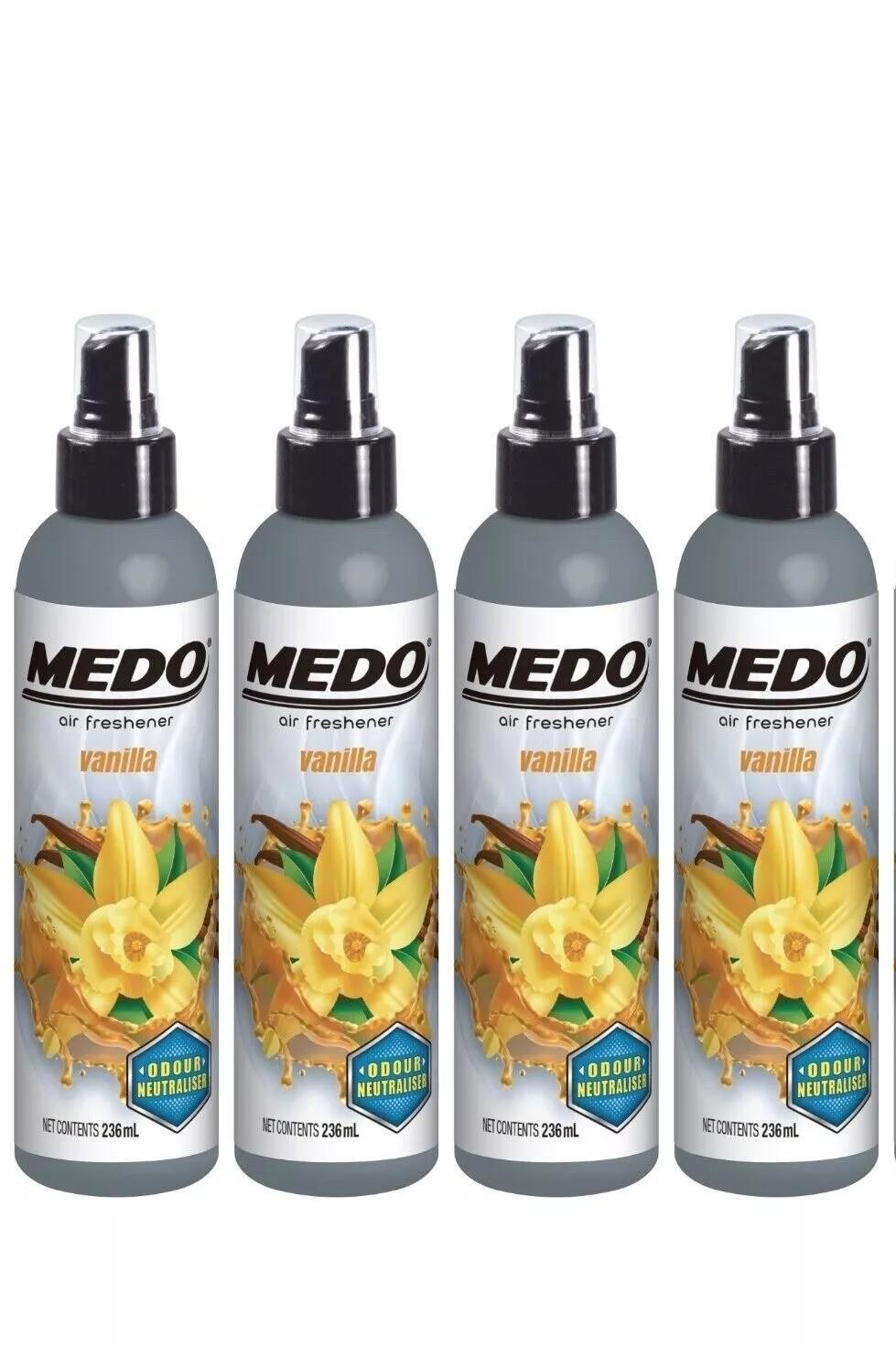 Medo Pump Sprays Odour Neutraliser Car and Home Air Freshener Build a Bundle