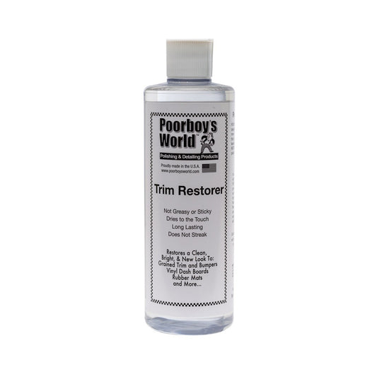 Poorboys World Trim Restorer Car Trim, Bumpers, Vinyl, Rubber and More New Look