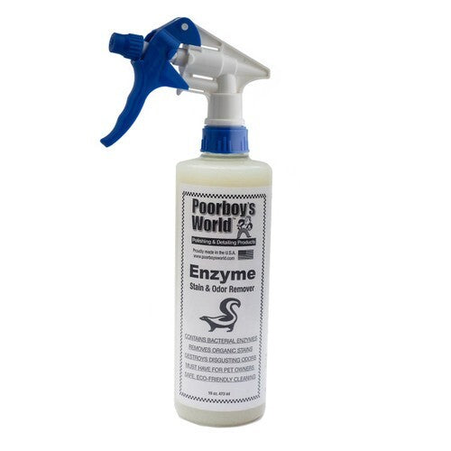 Poorboys Enzyme Stain & Odour Remover Eliminator Freshener For Car Or Home