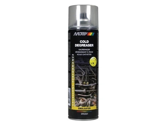 Motip Pro Cold Engine Degreaser Spray 500ml, Use when engine is cold