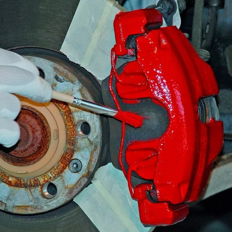 Professional Brake Caliper restore, Paint & Lacquer Kit, Foliatec Racing Red,