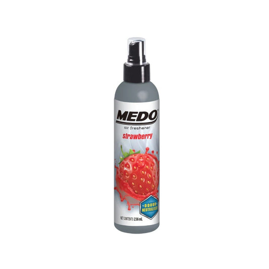 Medo Pump Spray Car Air Freshener, Strawberry Neutralises Unpleasant Odours,