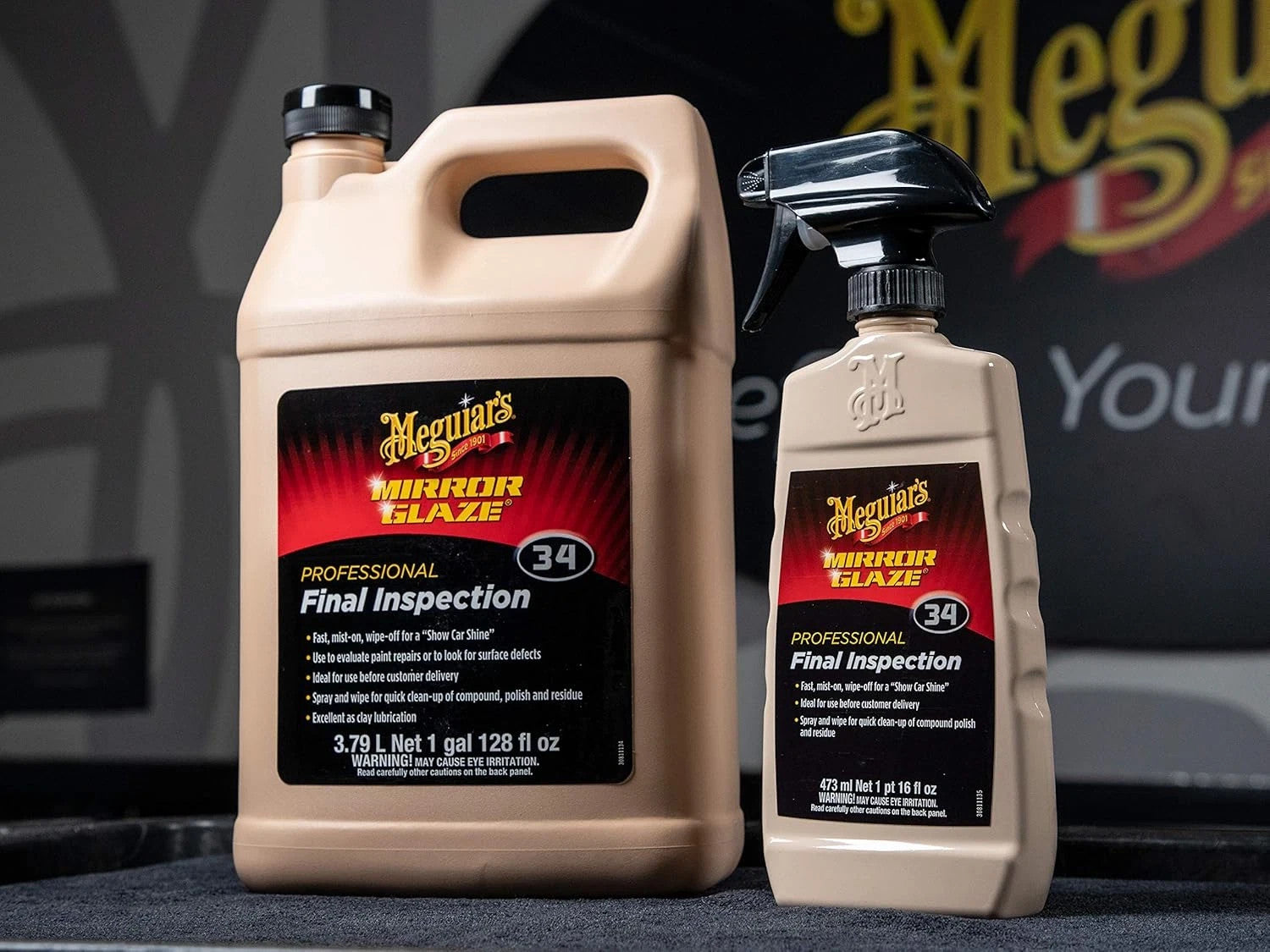 Meguiar'S Mirror Glaze 34 Professional Final Inspection Detailing Spray 3.78L 
