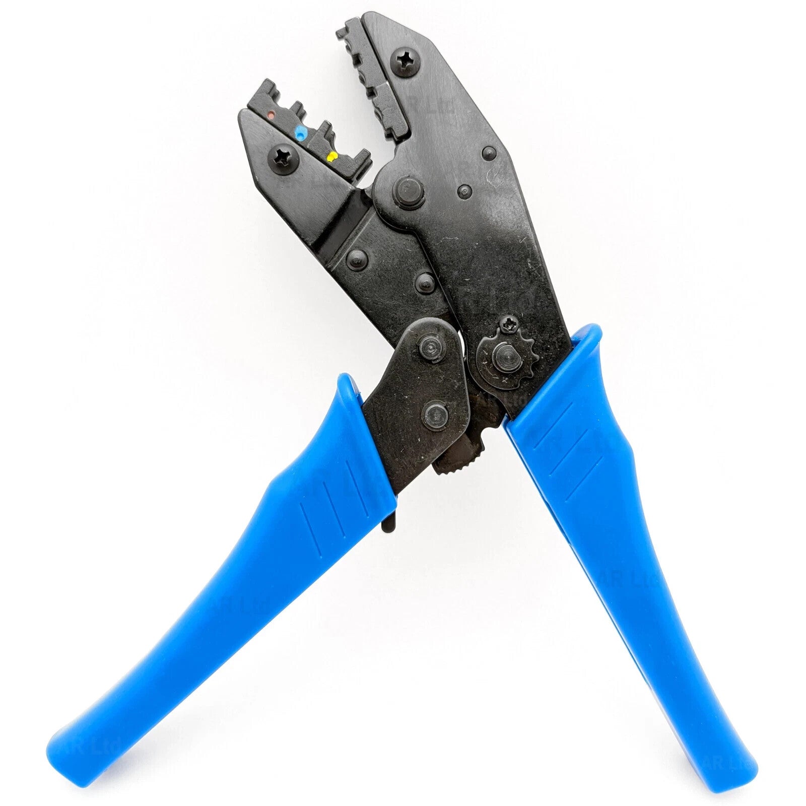 BlueSpot Ratchet Crimping Plier Tool Crimp insulated wire cable Terminal Crimper