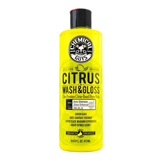 Chemical Guys Citrus Wash and Gloss Concentrated Car Wash 16oz