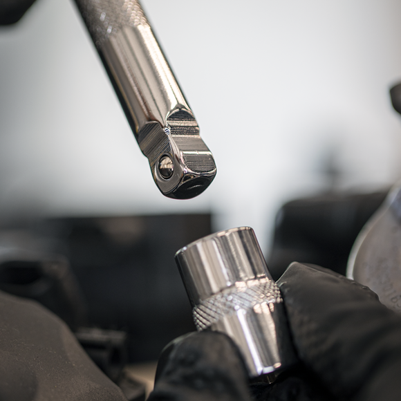 Sealey Wobble Extension Bar Set with Tool Tray 1/4, 3/8, 1/2 Sq Drive