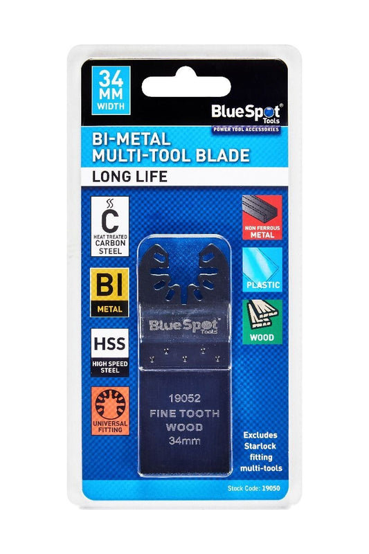 Blue Spot Tools 34MM Bi-Metal Multi-Tool bsp19050