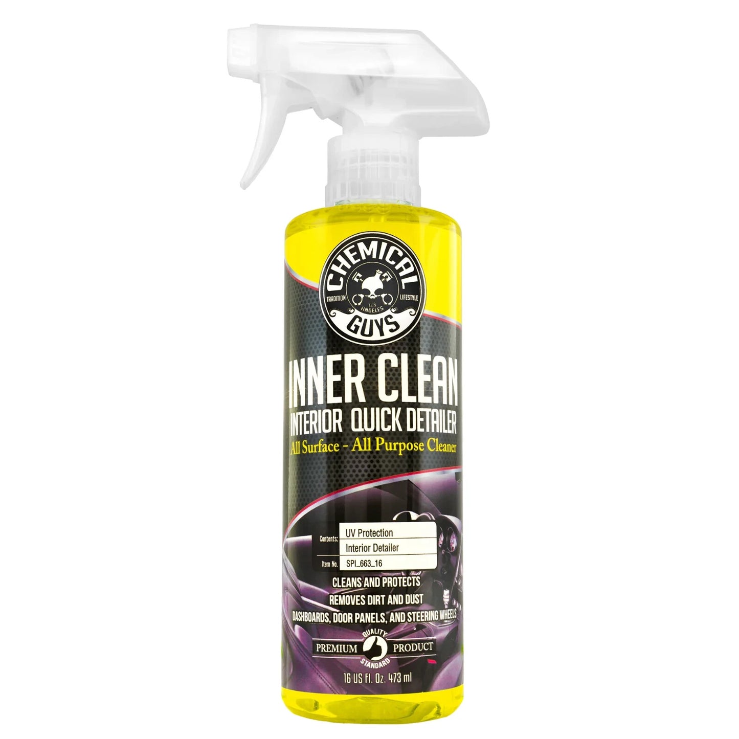 Inner Clean By Chemical Guys Interior Quick Detailer All Purpose Cleaner 473ml