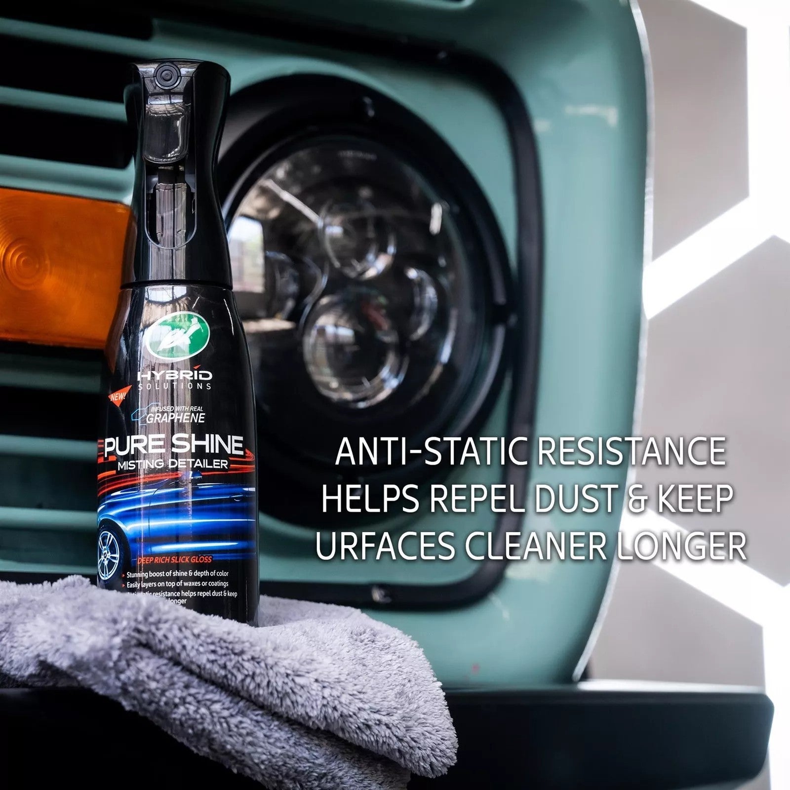 Turtle Wax Hybrid Solutions Pure Shine Detailer Misting Spray 591ml