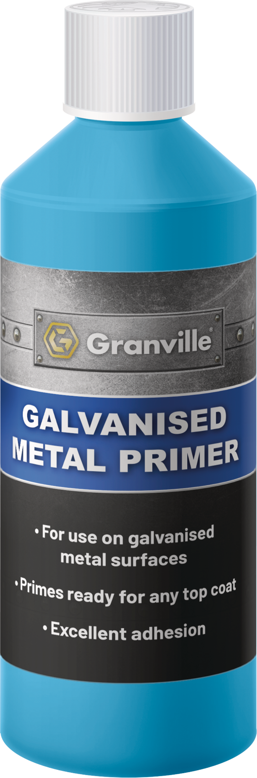 Granville Galvanised and Zinc Metal Etching Primer Prior to Painting 500ml