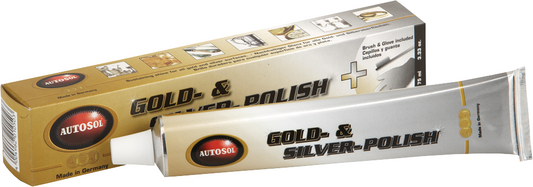 Autosol GOLD & SILVER POLISH 75ml Tube 01061050
