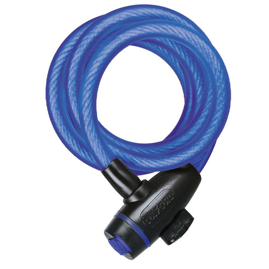 Oxford Bicycle Cable Lock 12mm Cycle Security Locks Blue 1.8M