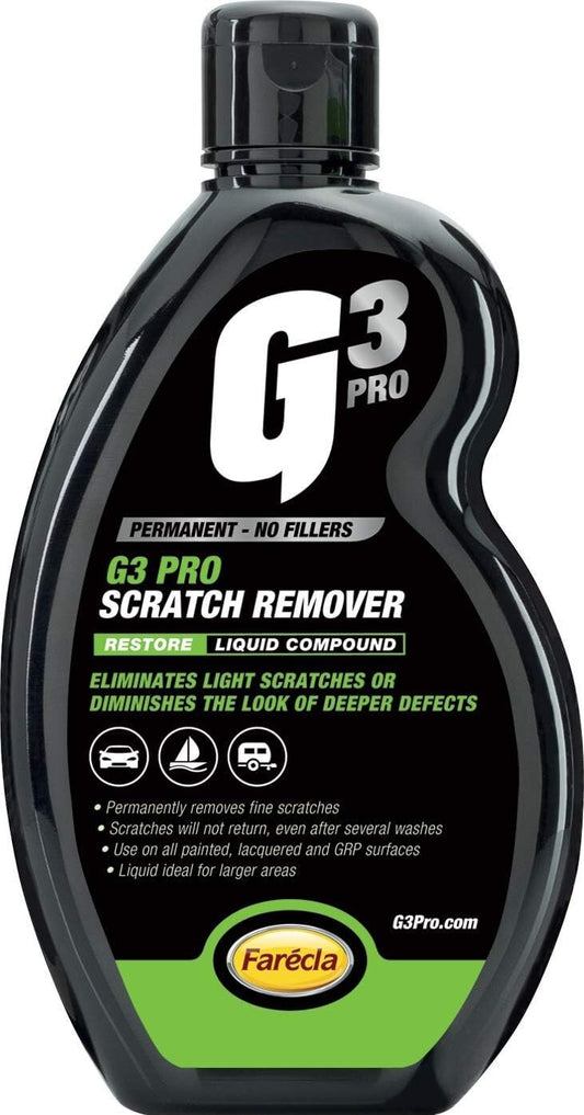 Farecla G3 Pro Scratch Remover Liquid 500ml - Removes Car Scratches Permanently