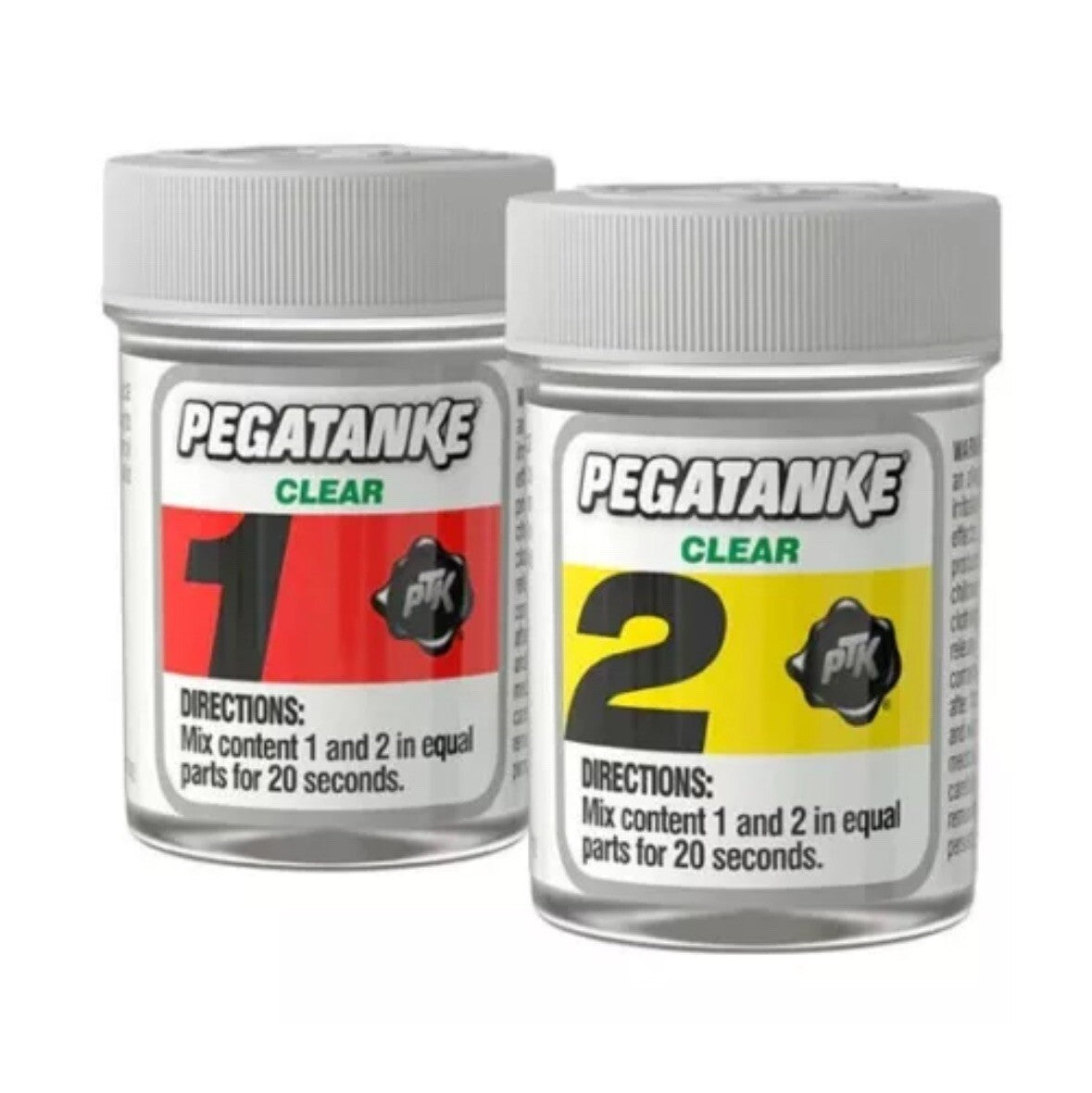 Pegatanke CLEAR Professional Cold Weld 2 Part Super Strong Epoxy Resin Glue