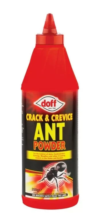 Doff Ant Killer Powder Cockroaches, Earwigs, Woodlice Crack And Crevice 200g