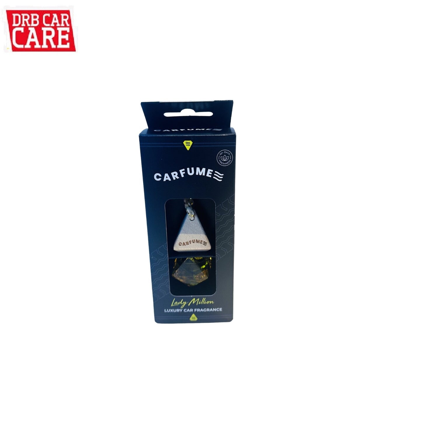 Double Pack Carfume Car Air Freshener Freshner Fragrance Scent - Lady Million