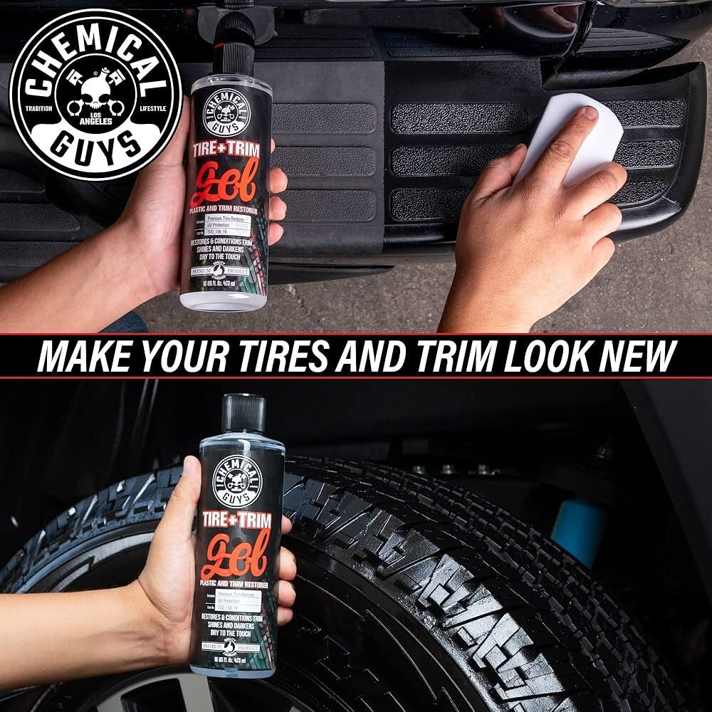 Chemical Guys Tire and Trim Gel for Plastic and Rubber 16oz
