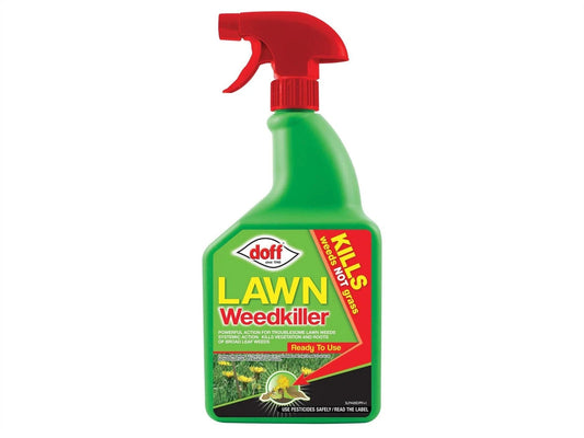 DOFF Lawn Weedkiller RTU 1 litre- Kills Weeds Not Grass