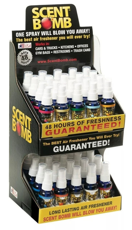 USA Scent Bomb Spray Car Home Air Freshener Freshner Fragrance Assorted