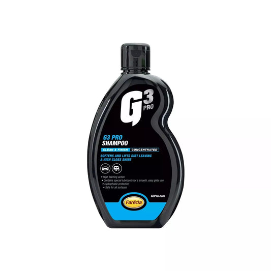 Farecla G3 Pro Shampoo Softens and Lifts Dirt Leaving a High Gloss Shine