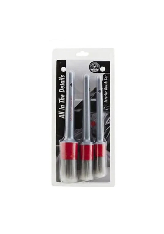 Chemical Guys Interior Detailing Brushes Set - All In The Details - 3 Pack