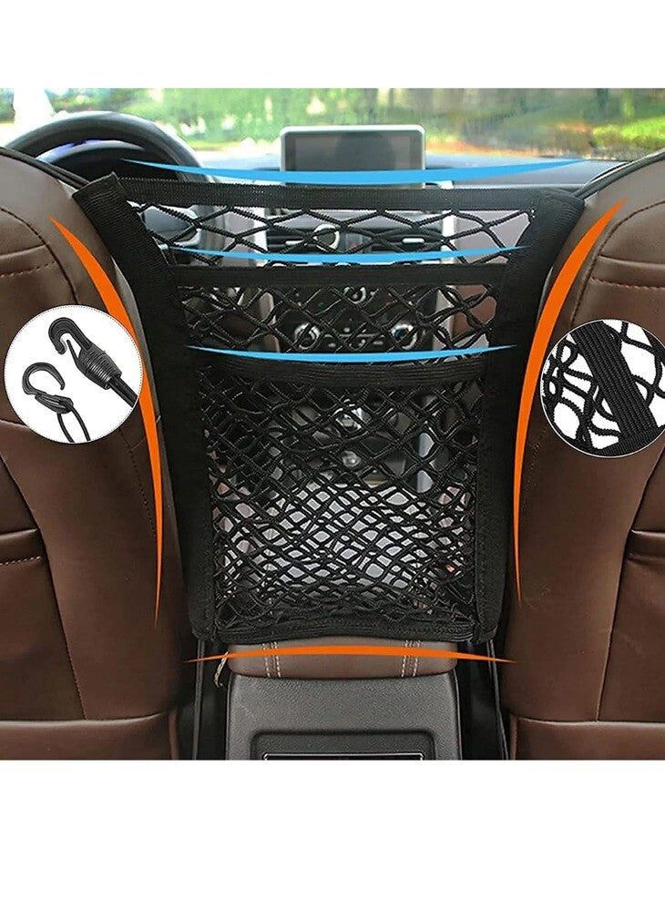 Car Trunk Storage Cargo Luggage Elastic Mesh Net Seat Barrier For Dogs SS5530