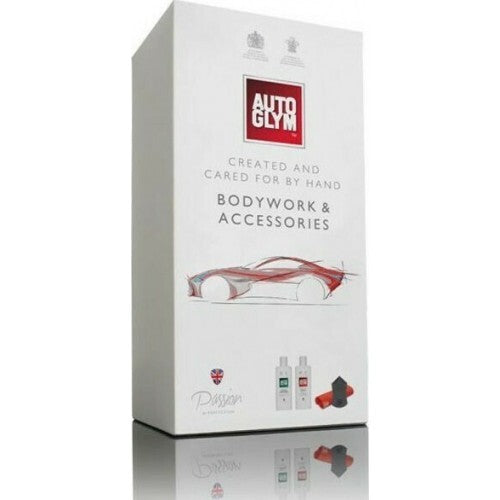 AUTOGLYM Bodywork & Accessories Kit - Polish Shampoo Cloth & Applicator