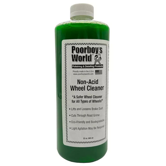 Poorboys Non Acid Wheel Cleaner For Alloy Steel Polished Chrome Wheels