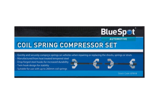 BlueSpot Tools 07919 Coil Spring Compressor Set 07919
