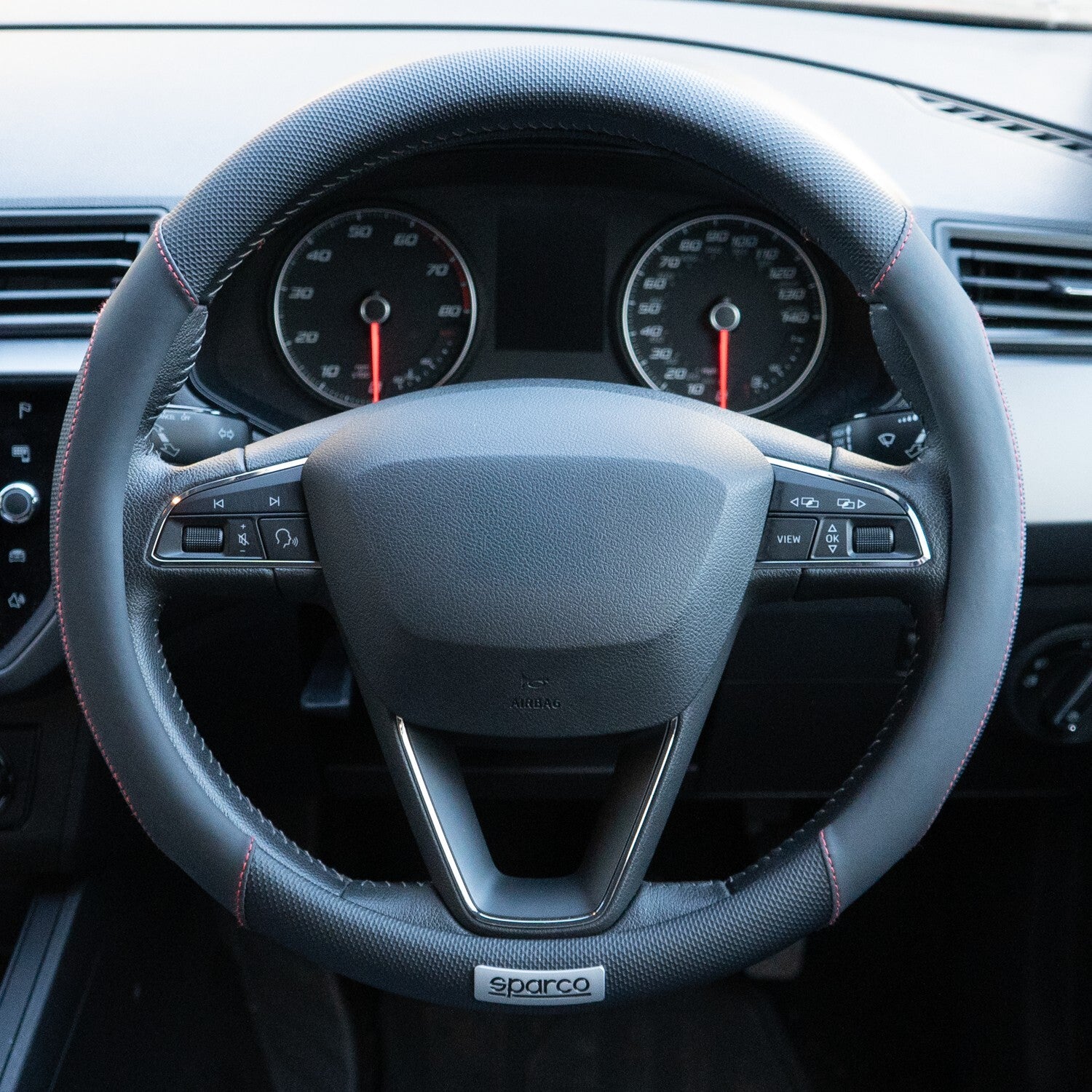 Official Sparco Steering Wheel Cover, Universal fitting, High Quality Material
