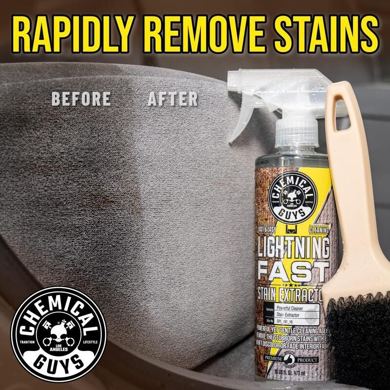 Chemical Guys Lightning Fast Carpet and Upholstery Stain Extractor - 473ml