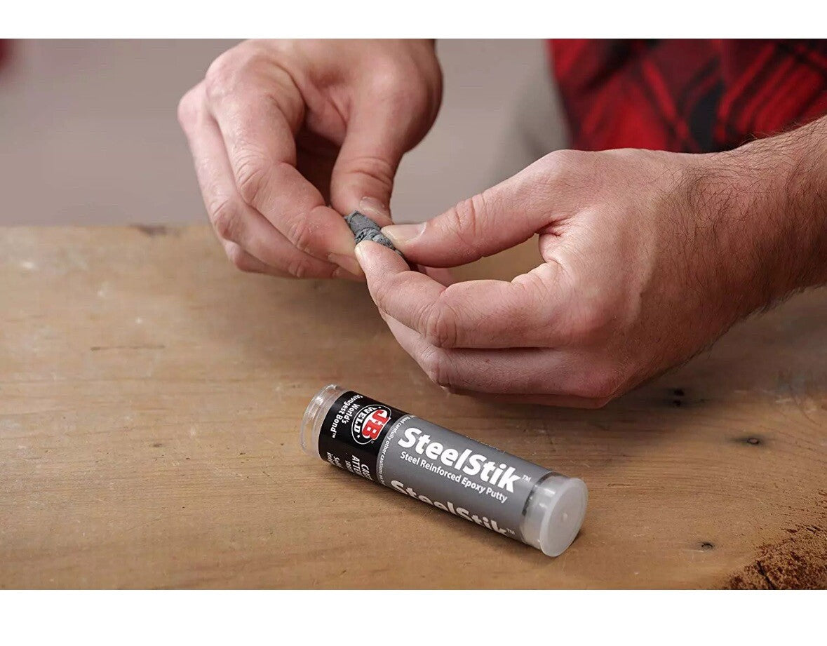 JB Weld SteelStik Steel Stik Iron Copper Brass Aluminium Repair Epoxy Putty Bond