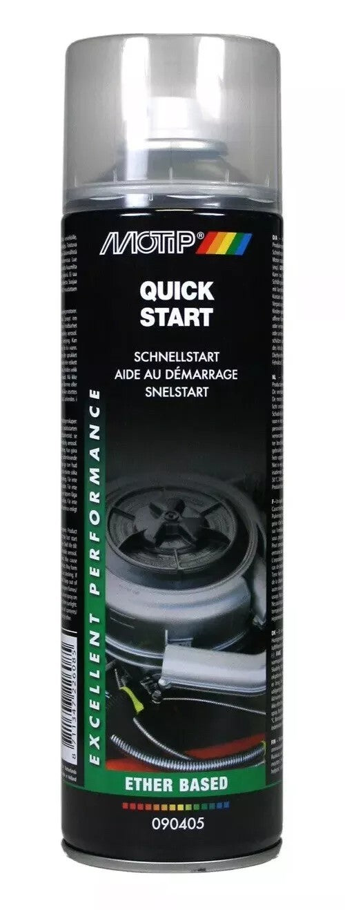 Motip Quick Start Easy Cold Start Engine Start Excellent Quality 500ml