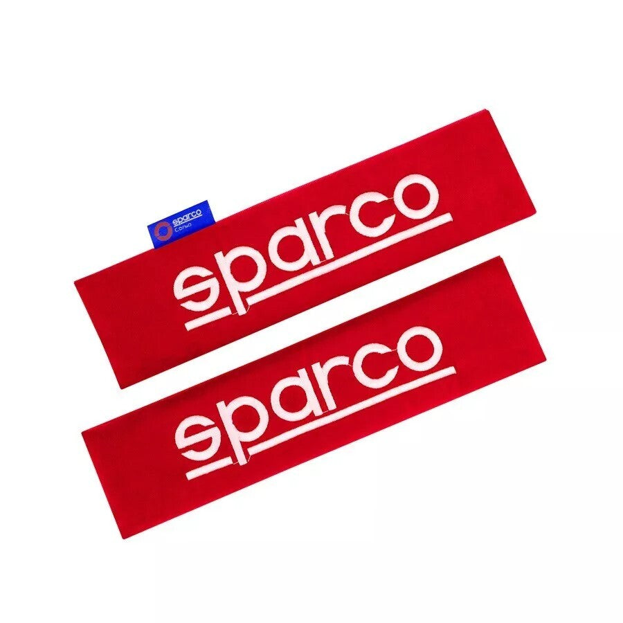 Sparco Seat Belt Pads Car Harness Cover Shoulder Pads Black Red Blue Comfortable